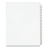 Avery® Preprinted Legal Exhibit Side Tab Index Dividers, Avery Style, 25-Tab, 126 to 150, 11 x 8.5, White, 1 Set, (1335) (AVE01335) Pack of 25
