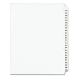 Avery® Preprinted Legal Exhibit Side Tab Index Dividers, Avery Style, 25-Tab, 301 to 325, 11 x 8.5, White, 1 Set, (1342) (AVE01342) Set of 25