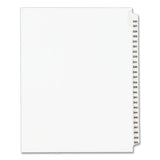 Avery® Preprinted Legal Exhibit Side Tab Index Dividers, Avery Style, 25-Tab, 326 to 350, 11 x 8.5, White, 1 Set, (1343) (AVE01343) Set of 25