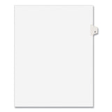 Avery® Preprinted Legal Exhibit Side Tab Index Dividers, Avery Style, 26-Tab, F, 11 x 8.5, White, 25/Pack, (1406) (AVE01406) Pack of 25