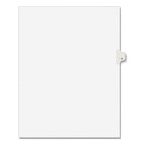 Avery® Preprinted Legal Exhibit Side Tab Index Dividers, Avery Style, 26-Tab, J, 11 x 8.5, White, 25/Pack, (1410) (AVE01410) Pack of 25