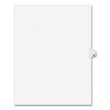 Avery® Preprinted Legal Exhibit Side Tab Index Dividers, Avery Style, 26-Tab, M, 11 x 8.5, White, 25/Pack, (1413) (AVE01413) Pack of 25
