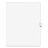 Avery® Preprinted Legal Exhibit Side Tab Index Dividers, Avery Style, 26-Tab, N, 11 x 8.5, White, 25/Pack, (1414) (AVE01414) Pack of 25