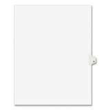 Avery® Preprinted Legal Exhibit Side Tab Index Dividers, Avery Style, 26-Tab, O, 11 x 8.5, White, 25/Pack, (1415) (AVE01415) Pack of 25