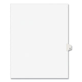Avery® Preprinted Legal Exhibit Side Tab Index Dividers, Avery Style, 26-Tab, P, 11 x 8.5, White, 25/Pack, (1416) (AVE01416) Pack of 25