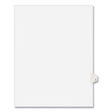 Avery® Preprinted Legal Exhibit Side Tab Index Dividers, Avery Style, 26-Tab, T, 11 x 8.5, White, 25/Pack, (1420) (AVE01420) Pack of 25