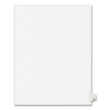 Avery® Preprinted Legal Exhibit Side Tab Index Dividers, Avery Style, 26-Tab, Z, 11 x 8.5, White, 25/Pack, (1426) (AVE01426) Pack of 25