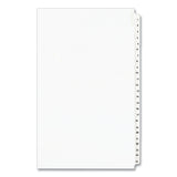 Avery® Preprinted Legal Exhibit Side Tab Index Dividers, Avery Style, 25-Tab, 1 to 25, 14 x 8.5, White, 1 Set, (1430) (AVE01430) Pack of 25