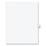 Avery® Preprinted Legal Exhibit Side Tab Index Dividers, Avery Style, 10-Tab, 15, 11 x 8.5, White, 25/Pack (AVE11925) Pack of 25