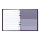 Blueline® MiracleBind Notebook, 1-Subject, Medium/College Rule, Purple Cover, (75) 9.25 x 7.25 Sheets (REDAF915086) Each