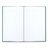 National® Emerald Series Account Book, Green Cover, 12.25 x 7.25 Sheets, 300 Sheets/Book (RED56131) Each