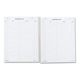 Rediform® Wirebound Call Register, One-Part (No Copies), 11 x 8.5, 100 Forms Total (RED50111) Each