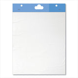 National® Write On-Cling On Easel Pad, Unruled, 27 x 34, White, 35 Sheets (RED24391) Each