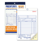 Rediform® Purchase Order Book, 12 Lines, Two-Part Carbonless, 5.5 x 7.88, 50 Forms Total (RED1L140) Each