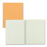 National® Single-Subject Wirebound Notebooks, Narrow Rule, Brown Paperboard Cover, (80) 10 x 8 Sheets (RED33008) Each