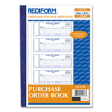 Rediform® Purchase Order Book, 5 Lines, Two-Part Carbonless, 7 x 2.75, 4 Forms/Sheet, 400 Forms Total (RED1L176) Each