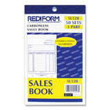 Rediform® Sales Book, 12 Lines, Three-Part Carbonless, 4.25 x 6.38, 50 Forms Total (RED5L528) Each