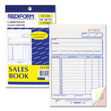 Rediform® Sales Book, 12 Lines, Three-Part Carbonless, 4.25 x 6.38, 50 Forms Total (RED5L528) Each