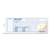 Rediform® Receipt Book, Three-Part Carbonless, 7 x 2.75, 4 Forms/Sheet, 50 Forms Total (RED8L802) Each