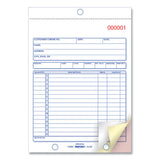 Rediform® Sales Book, 15 Lines, Three-Part Carbonless, 5.5 x 7.88, 50 Forms Total (RED5L350) Each