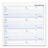 Rediform® Follow-up Wirebound Voice Mail Log Book, One-Part (No Copies), 7.5 x 2, 5 Forms/Sheet, 500 Forms Total (RED51114) Each
