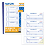Rediform® Purchase Order Book, 5 Lines, Two-Part Carbonless, 7 x 2.75, 4 Forms/Sheet, 400 Forms Total (RED1L176) Each