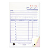 Rediform® Sales Book, 12 Lines, Three-Part Carbonless, 4.25 x 6.38, 50 Forms Total (RED5L528) Each