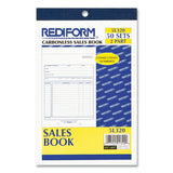 Rediform® Sales Book, 15 Lines, Two-Part Carbonless, 5.5 x 7.88, 50 Forms Total (RED5L320) Each