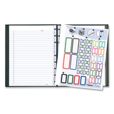 Blueline® MiracleBind Notebook, 1-Subject, Medium/College Rule, Black Cover, (75) 9.25 x 7.25 Sheets (REDAF915081) Each