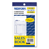 Rediform® Sales Book, 12 Lines, Two-Part Carbonless, 3.63 x 6.38, 50 Forms Total (RED5L240) Each