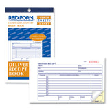 Rediform® Delivery Receipt Book, Three-Part Carbonless, 6.38 x 4.25, 50 Forms Total (RED6L614) Each