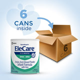 EleCare® Infant Formula Unflavored 14.1 oz. Can Powder Iron Food Allergies (772259_CS) 6/CS