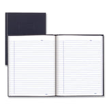 Blueline® Business Notebook with Self-Adhesive Labels, 1-Subject, Medium/College Rule, Blue Cover, (192) 9.25 x 7.25 Sheets (REDA982) Each