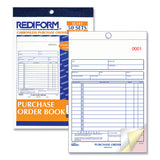 Rediform® Purchase Order Book, 12 Lines, Three-Part Carbonless, 5.5 x 7.88, 50 Forms Total (RED1L141) Each