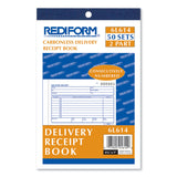 Rediform® Delivery Receipt Book, Three-Part Carbonless, 6.38 x 4.25, 50 Forms Total (RED6L614) Each