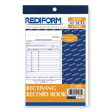 Rediform® Receiving Record Book, Three-Part Carbonless, 5.56 x 7.94, 50 Forms Total (RED2L260) Each