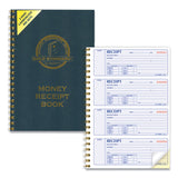 Rediform® Gold Standard Money Receipt Book, Two-Part Carbonless, 7 x 2.75, 4 Forms/Sheet, 300 Forms Total (RED8L810) Each