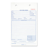 Rediform® Job Work Order Book, Two-Part Carbonless, 5.5 x 8.5, 50 Forms Total (RED4L456) Each
