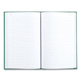 National® Emerald Series Account Book, Green Cover, 9.63 x 6.25 Sheets, 200 Sheets/Book (RED56521) Each