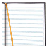 Blueline® Executive Notebook with Ribbon Bookmark, 1-Subject, Medium/College Rule, Blue Cover, (75) 11 x 8.5 Sheets (REDA1082)