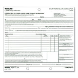 Rediform® Speediset Bill of Lading, Short Form, Three-Part Carbonless, 7 x 8.5, 50 Forms Total (RED6P695) Pack of 50