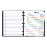 Blueline® NotePro Notebook, 1-Subject, Narrow Rule, Black Cover, (75) 9.25 x 7.25 Sheets (REDA7150BLK) Each