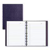 Blueline® MiracleBind Notebook, 1-Subject, Medium/College Rule, Purple Cover, (75) 9.25 x 7.25 Sheets (REDAF915086) Each