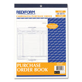 Rediform® Purchase Order Book, 17 Lines, Three-Part Carbonless, 8.5 x 11, 50 Forms Total (RED1L147) Each