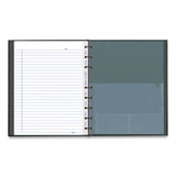 Blueline® MiracleBind Notebook, 1-Subject, Medium/College Rule, Black Cover, (75) 9.25 x 7.25 Sheets (REDAF915081) Each