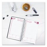 Brownline® DuraFlex Daily Planner, 8 x 5, Black Cover, 12-Month (Jan to Dec): 2026 (REDCB634VBLK) Each