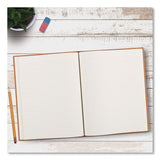 Blueline® Da Vinci Notebook, 1-Subject, Medium/College Rule, Tan Cover, (75) 9.25 x 7.25 Sheets (REDA8005) Each