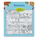 Blueline® Monthly Desk Pad Calendar, Monthly Coloring Artwork, 17.75 x 10.88, Black Binding, Clear Corners, 12-Month (Jan to Dec): 2026 (REDC2917001) Each
