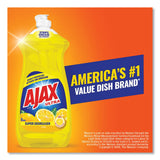 Ajax® Dish Detergent, Lemon Scent, 28 oz Bottle (AJA144673) Each