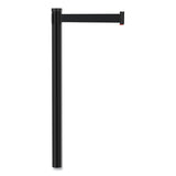 Tatco Adjusta-Tape Crowd Control Posts Only, Steel, 40" High, Black, 2/Box (TCO11611) Case of 2